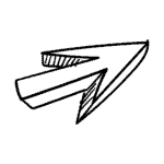 dc illustration arrow right